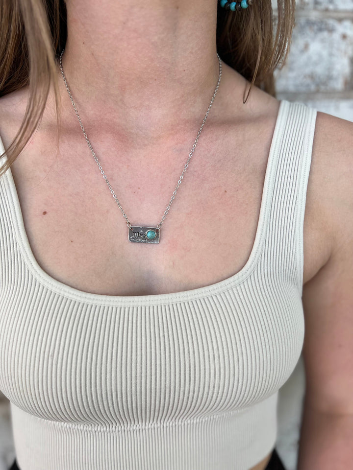 Mrs. Turquoise Necklace | gussieduponline