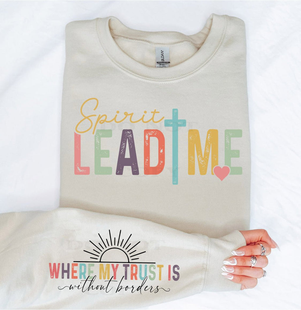 PLUS Spirit Lead Me Sweatshirt | gussieduponline