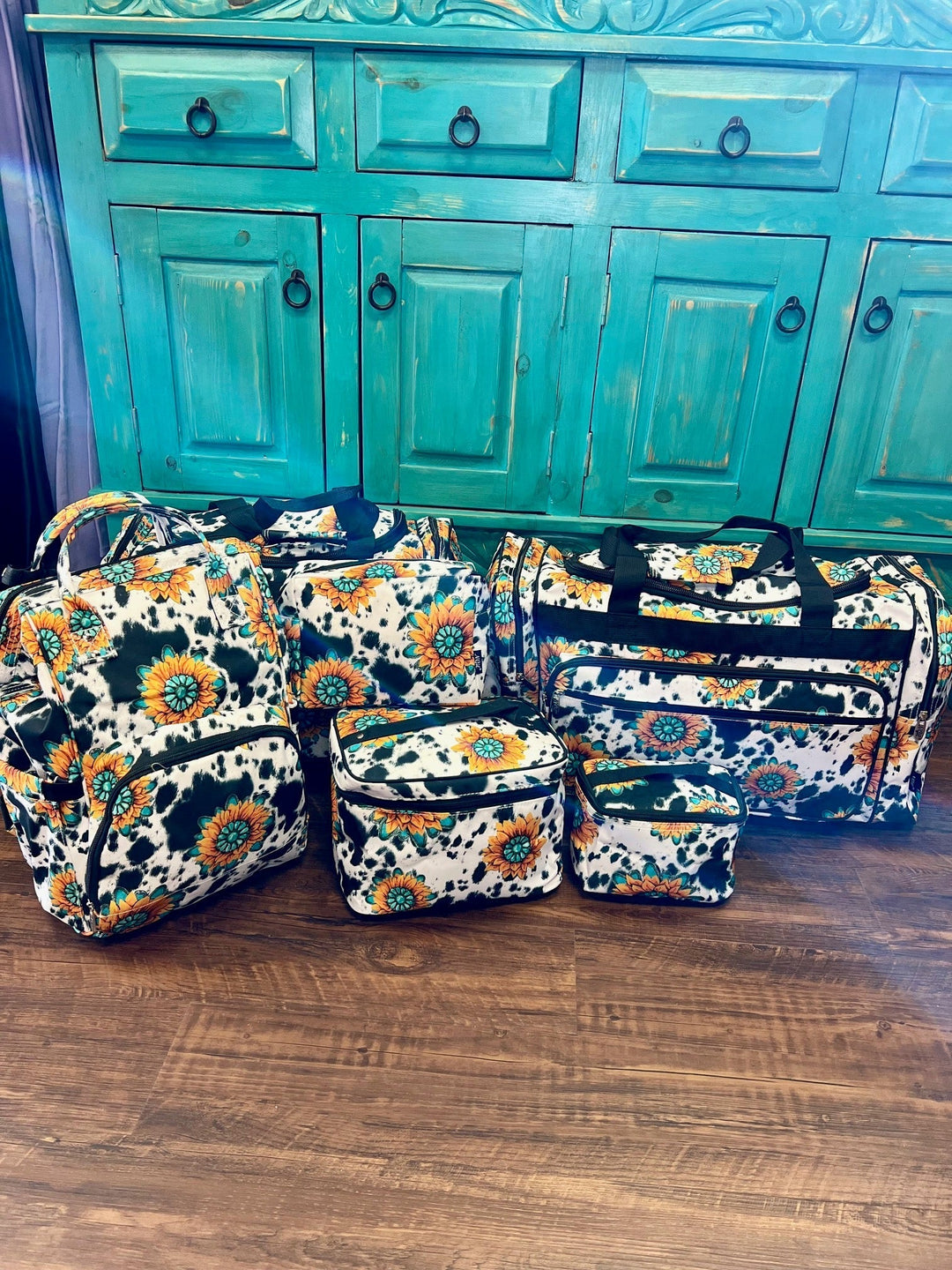 Herd in Sunflowers Diaper Bag | gussieduponline