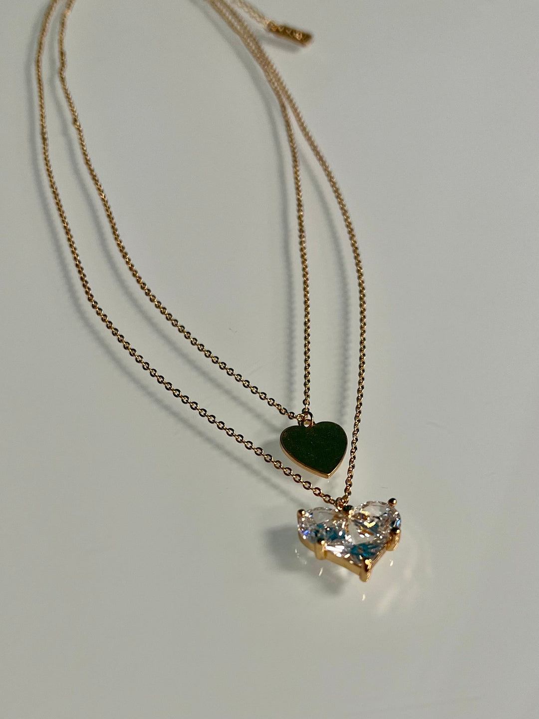 Crystal Heart Necklace | gussieduponline