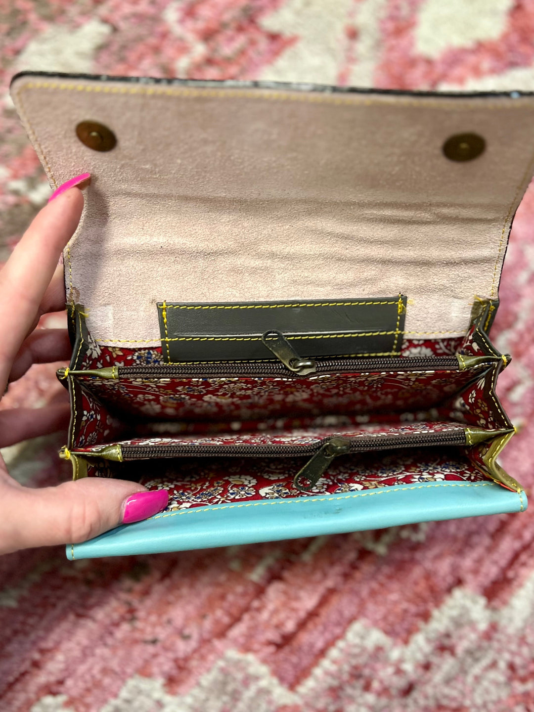 Nova Multicolored Flap Wallet -3 colors | gussieduponline