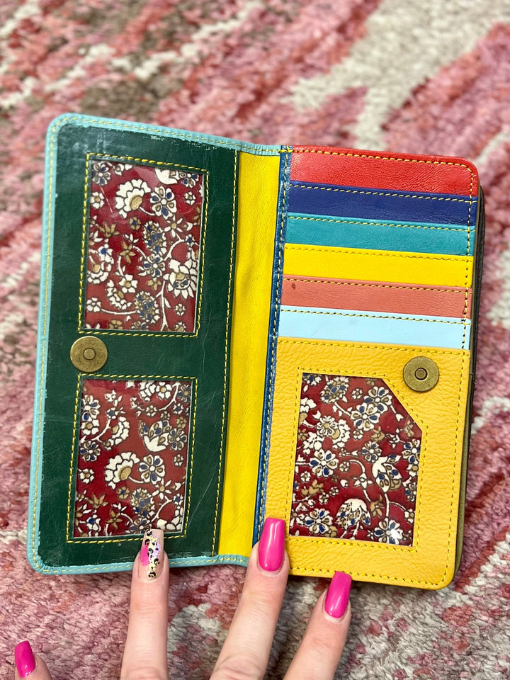 Nova Multicolored Flap Wallet -3 colors | gussieduponline