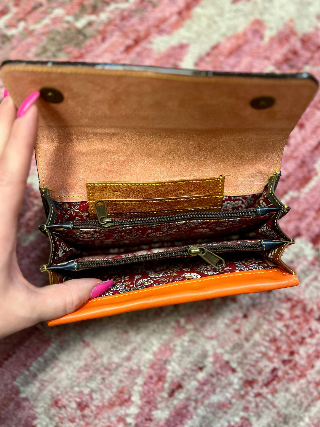 Nova Multicolored Flap Wallet -3 colors | gussieduponline