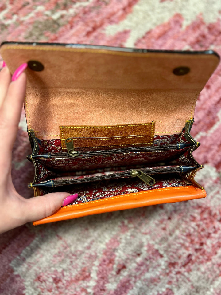 Nova Multicolored Flap Wallet -3 colors | gussieduponline