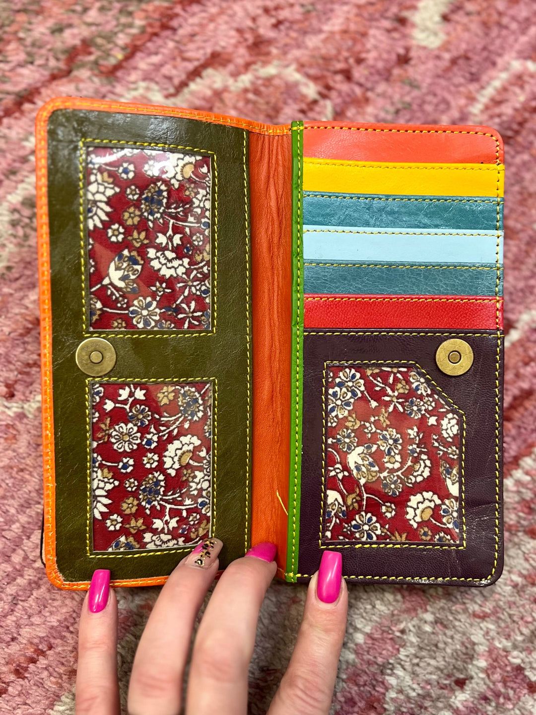Nova Multicolored Flap Wallet -3 colors | gussieduponline
