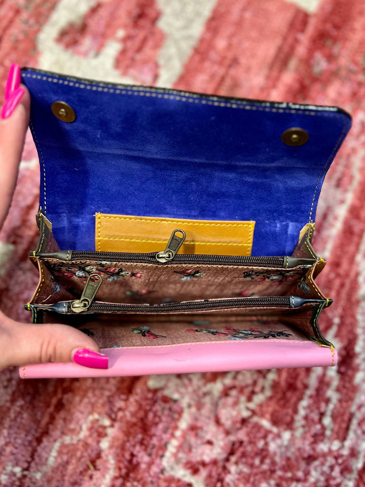 Nova Multicolored Flap Wallet -3 colors | gussieduponline