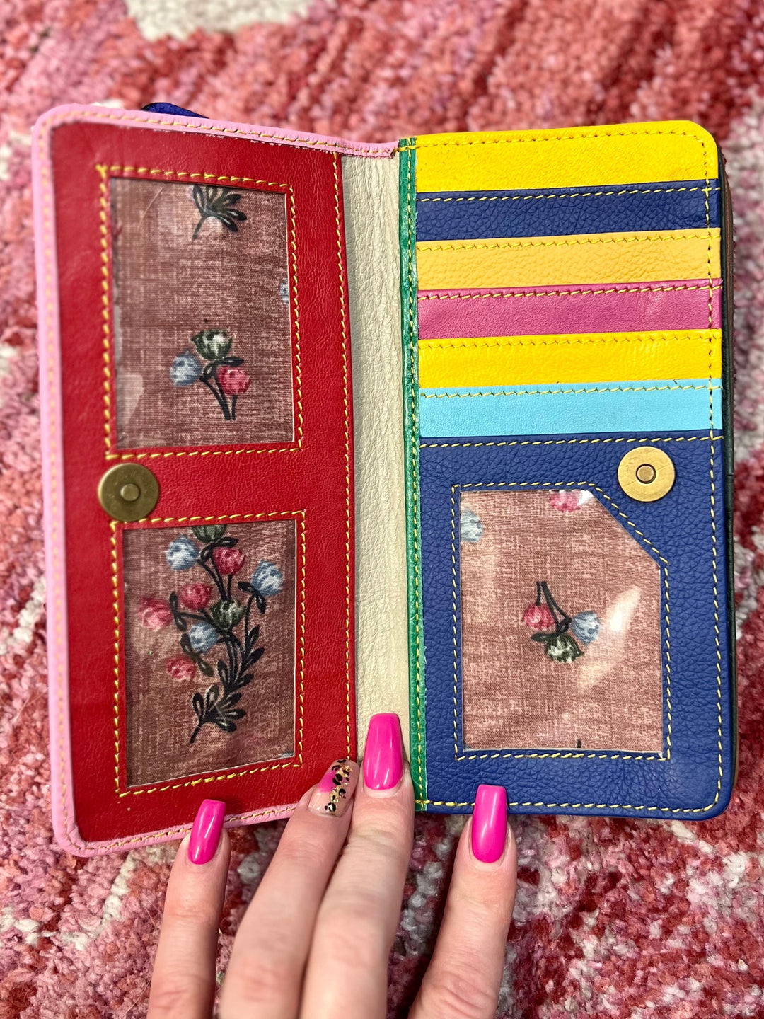 Nova Multicolored Flap Wallet -3 colors | gussieduponline