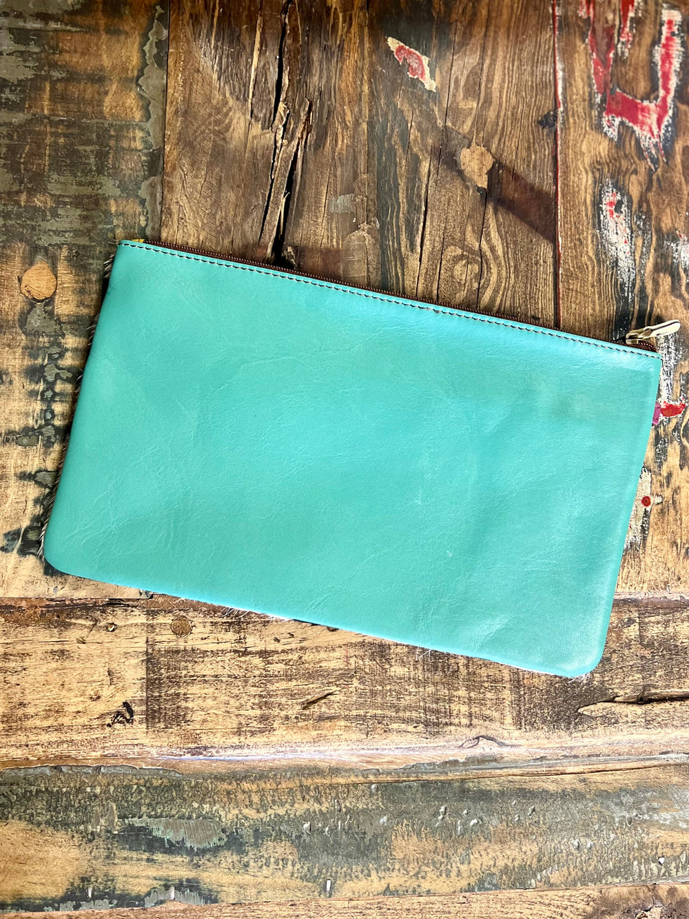 Vance Triple Zip Leather Wristlet- 3 colors | gussieduponline