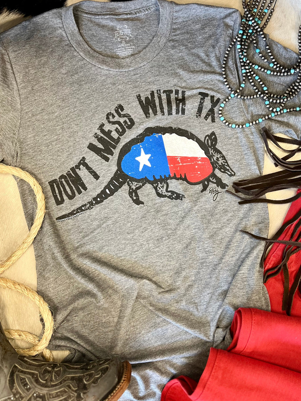PLUS Don't Mess With Texas Graphic Tee