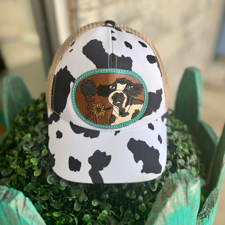 Myra Tooled Leather Ball Caps | gussieduponline