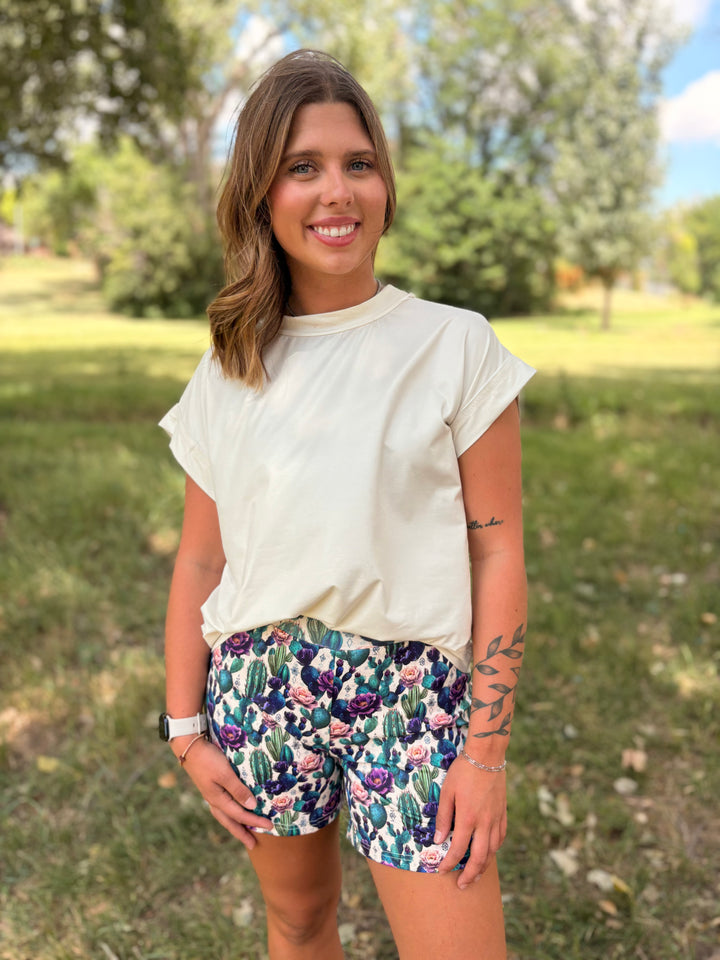 Sterling Kreek Desert Bloom Long Shorts