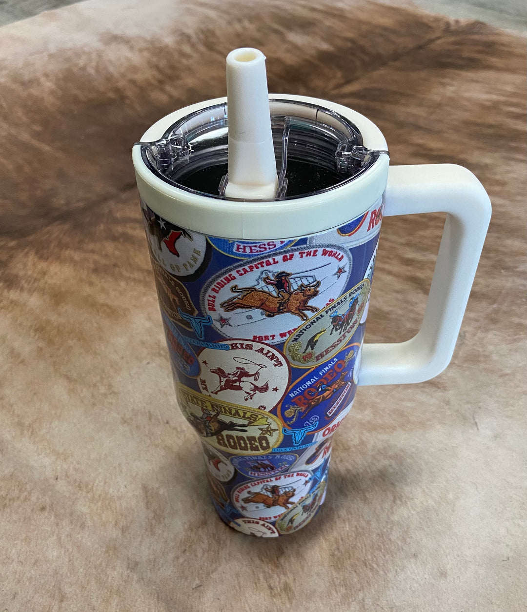 L&B Western Design 30oz. Flip Straw Tumbler- 5 Designs