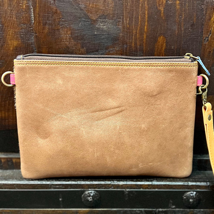 Evie Striped Leather Wristlet and Crossbody- 3 Colors | gussieduponline