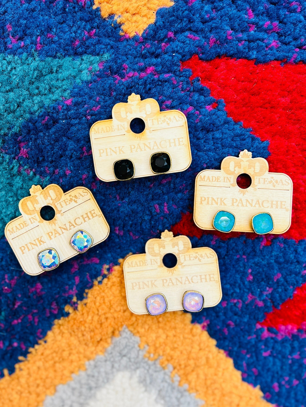 Panache's Simple Stud Earrings- 4 colors | gussieduponline