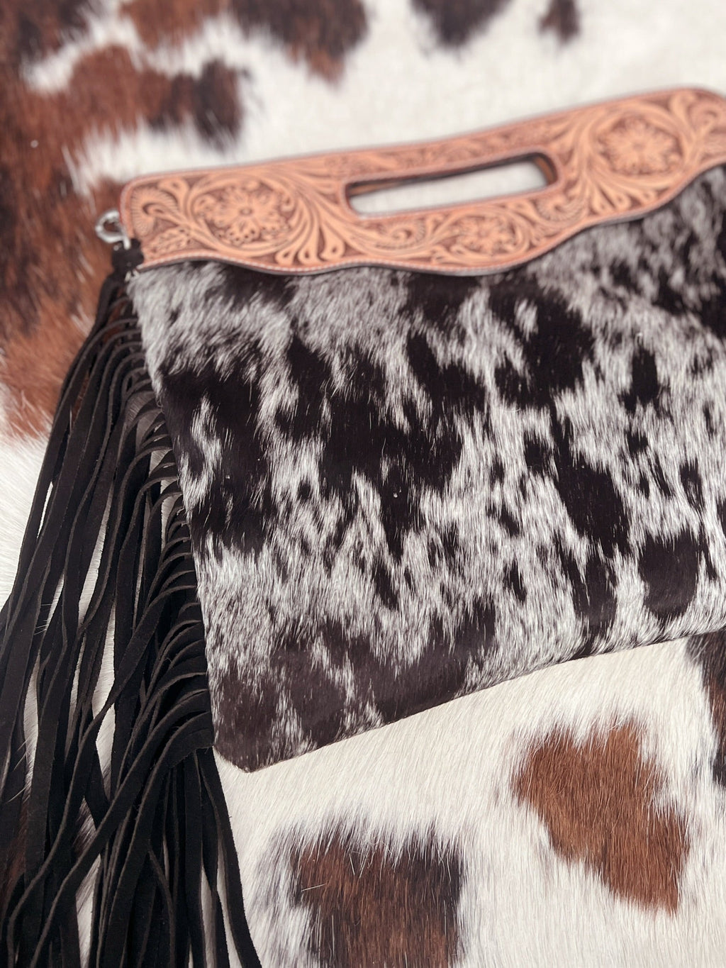 Holstein Heaven Clutch Bag | gussieduponline