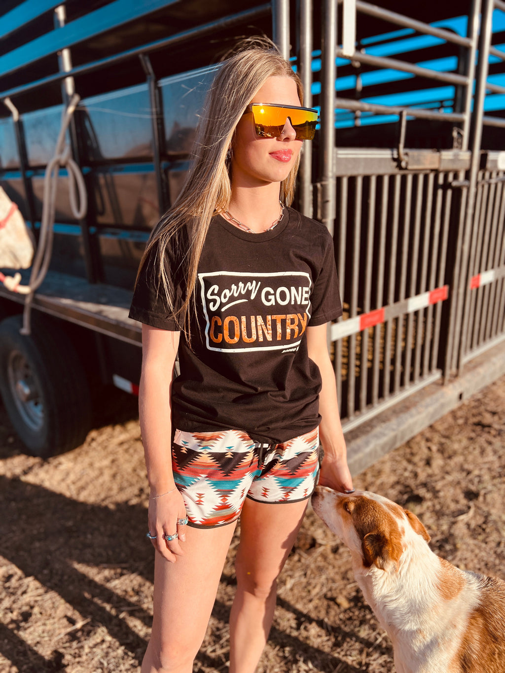 Plus Sorry Gone Country Tee