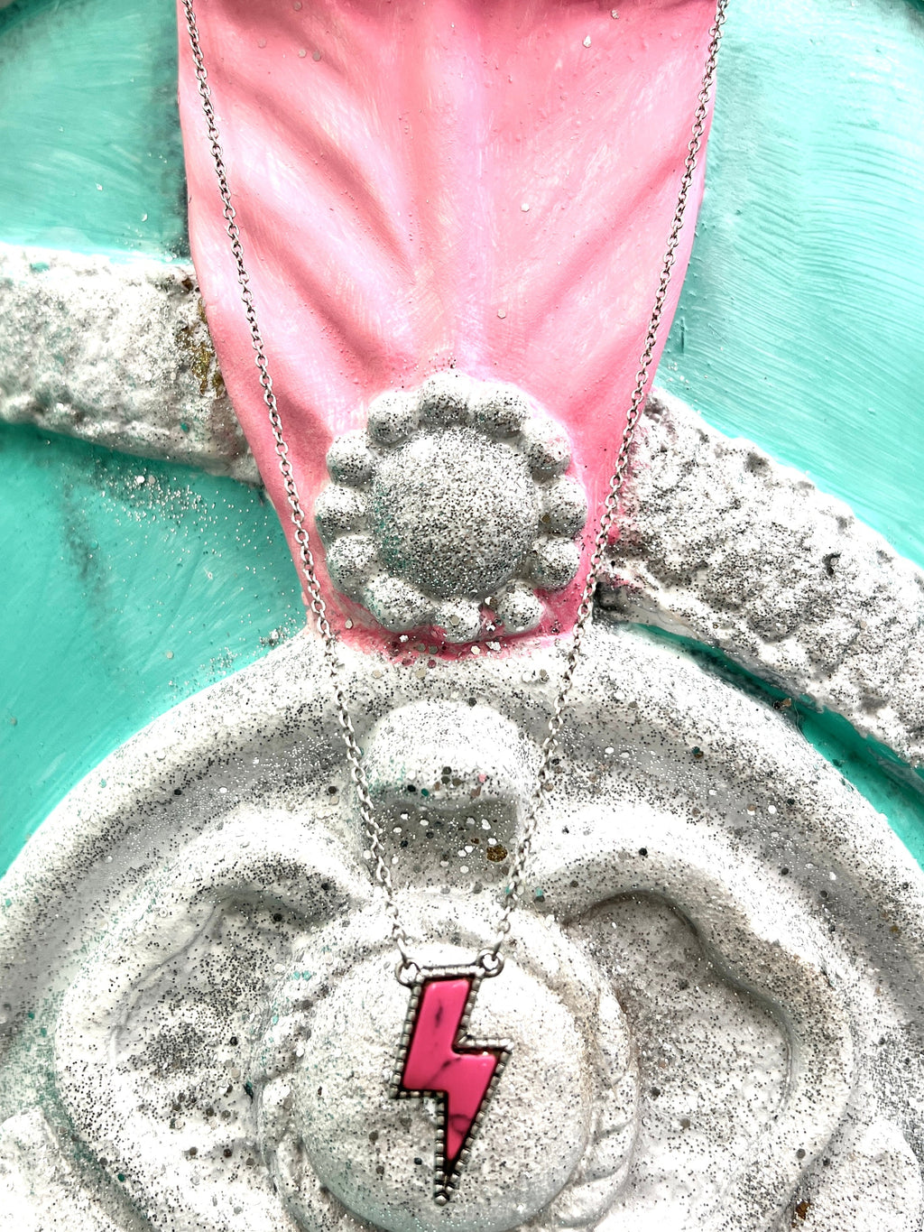 Pink Energy Necklace | gussieduponline