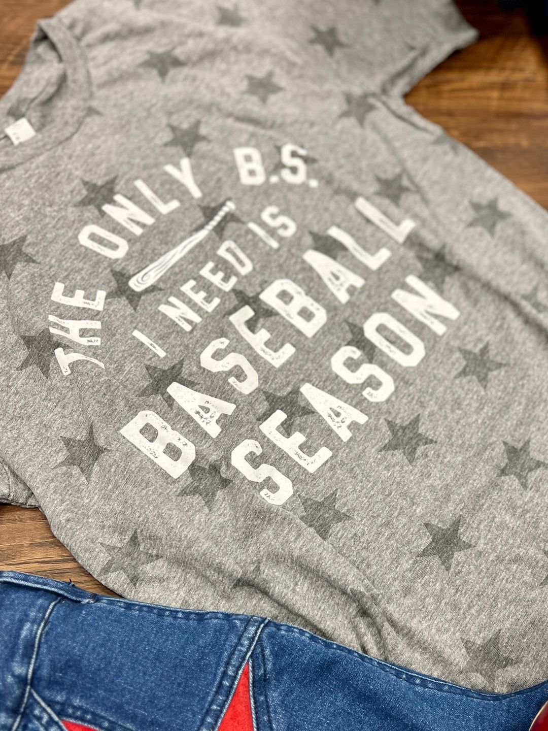I Need Baseball Season Star Tee | gussieduponline