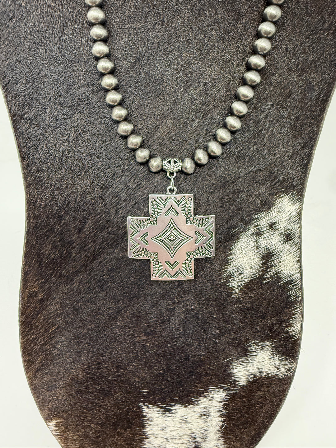 Bison River Navajo Aztec Necklace