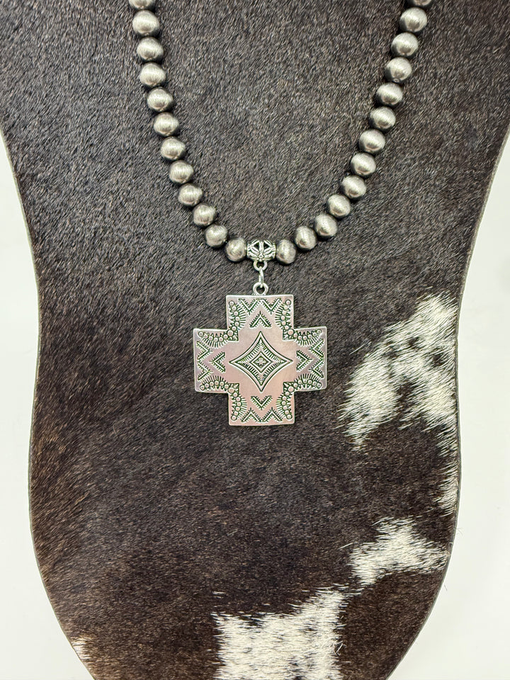 Bison River Navajo Aztec Necklace