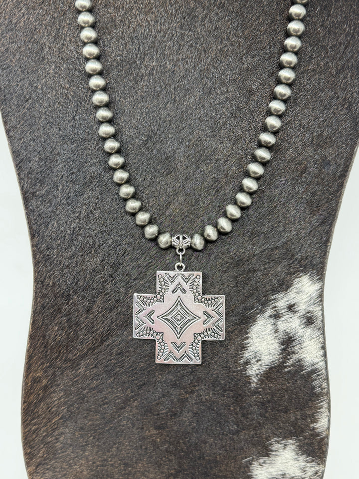 Bison River Navajo Aztec Necklace