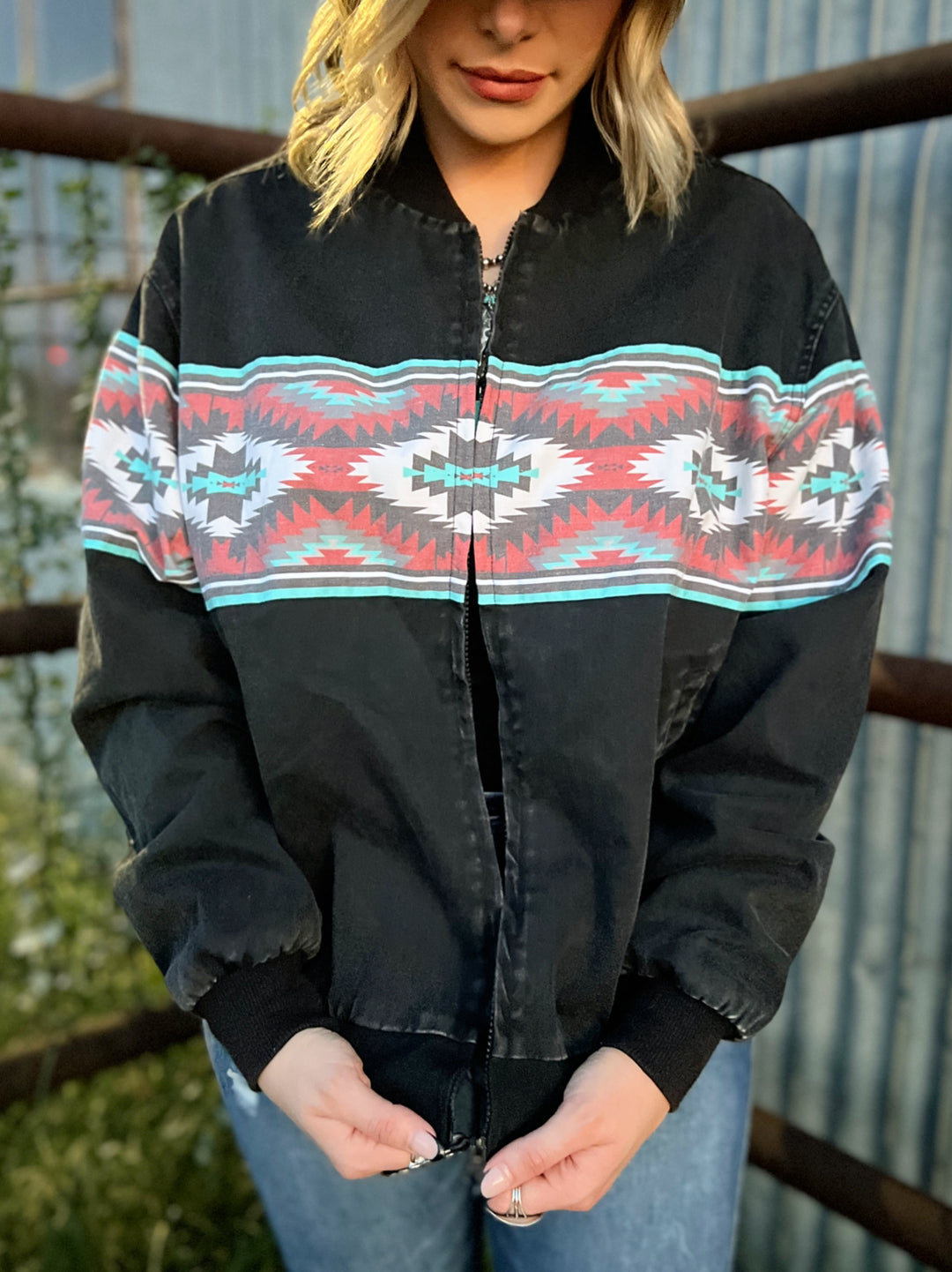 Sterling Kreek 90's Vibes Bomber Jacket | gussieduponline