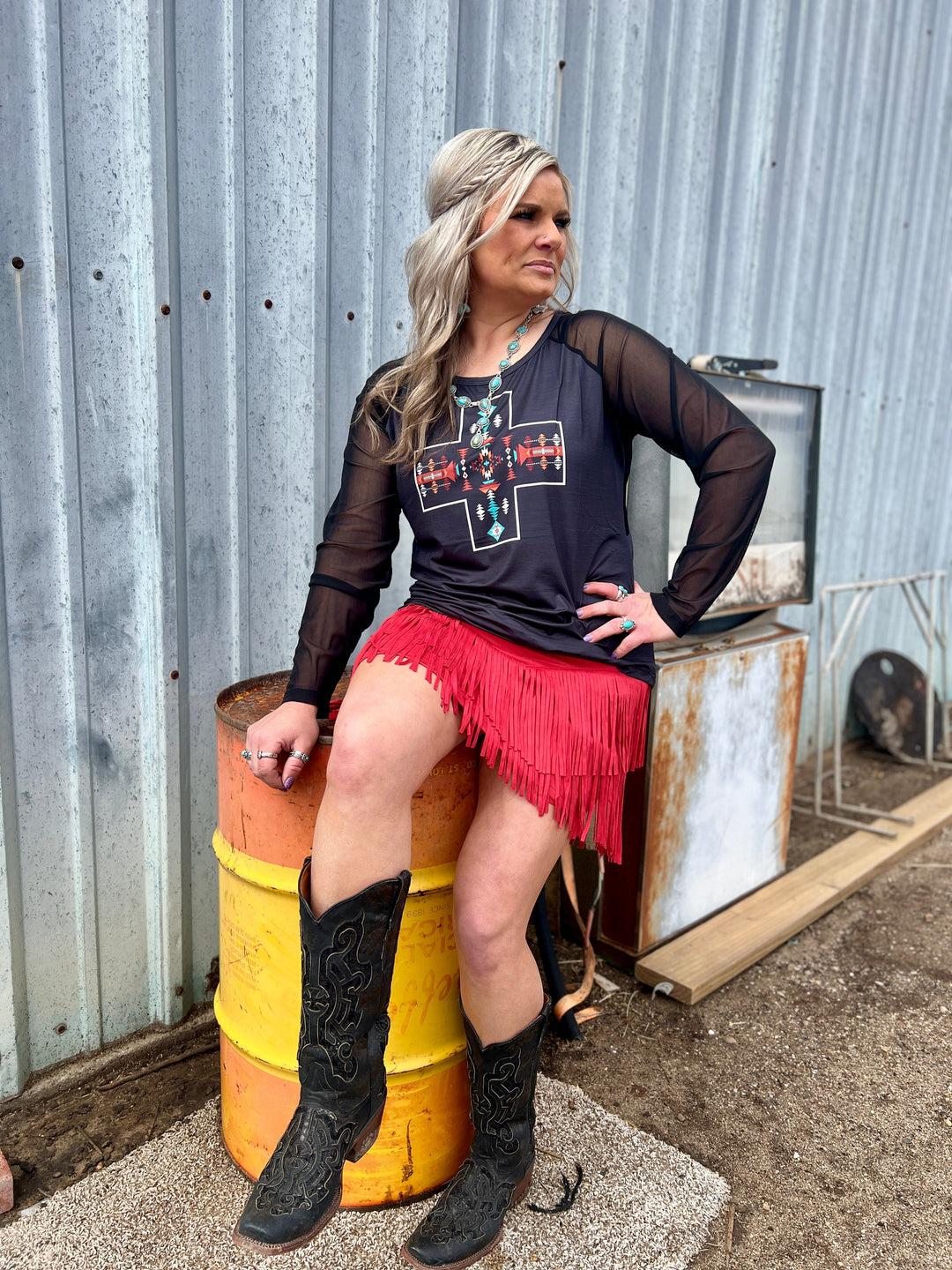 Sagebrush Haven Top | gussieduponline