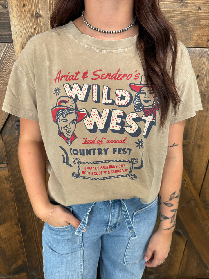 Ariat Wild West  Graphic Tee