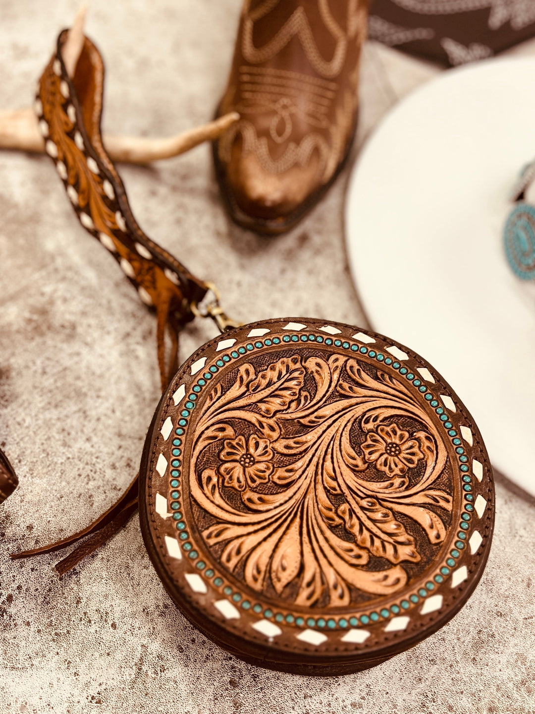 'Round The West Darlin' Wristlet | gussieduponline