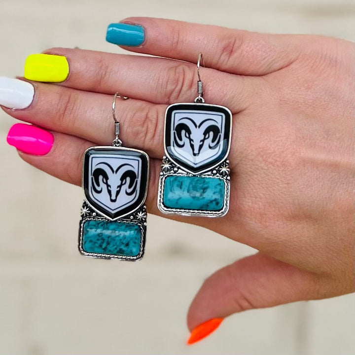 You Can't Dodge Me Earrings | gussieduponline