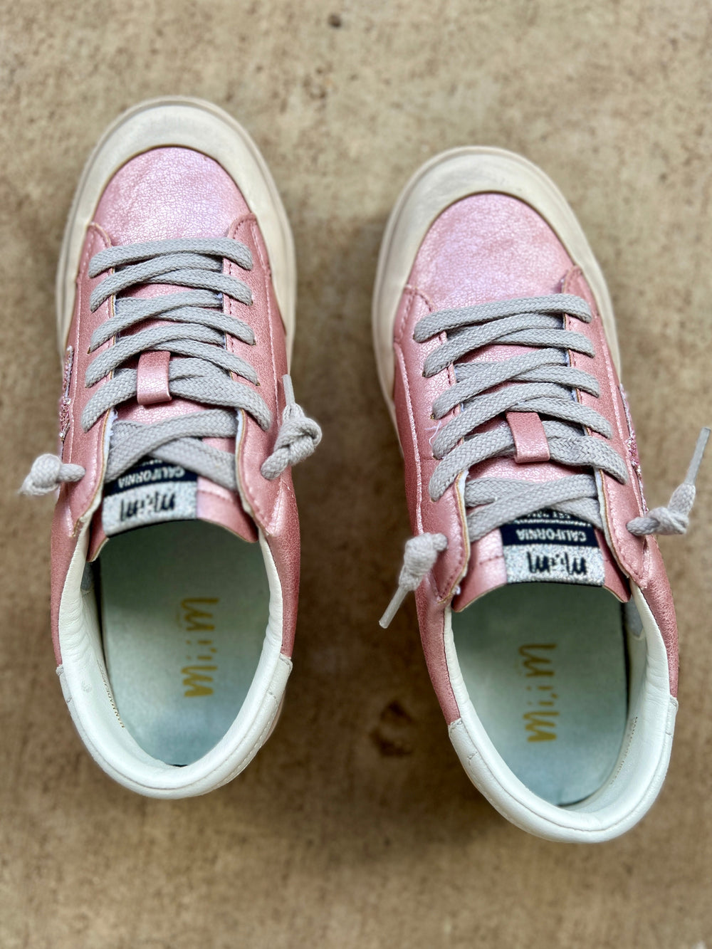 Perfectly Pink Sadie Sneakers | gussieduponline