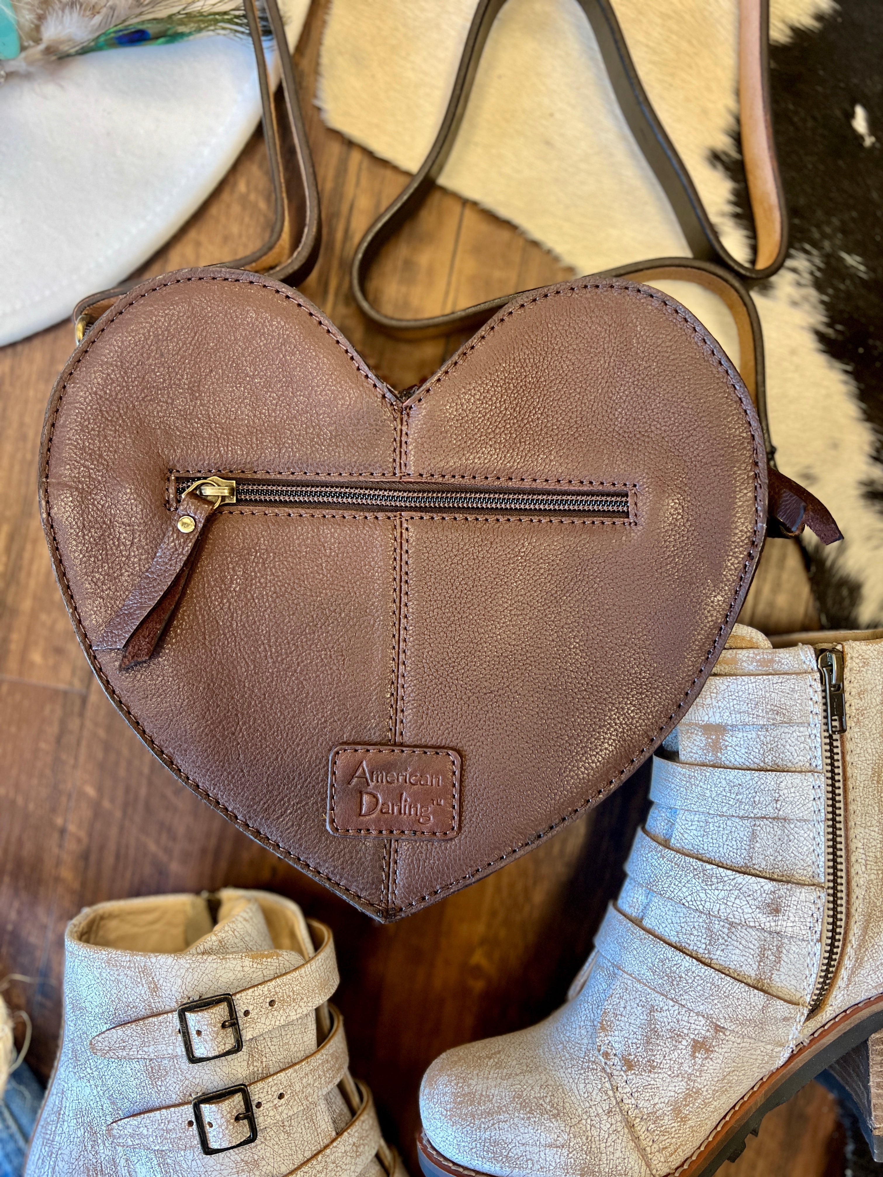 American Darling Hidden Heart Bag | Gussieduponline – gussied up