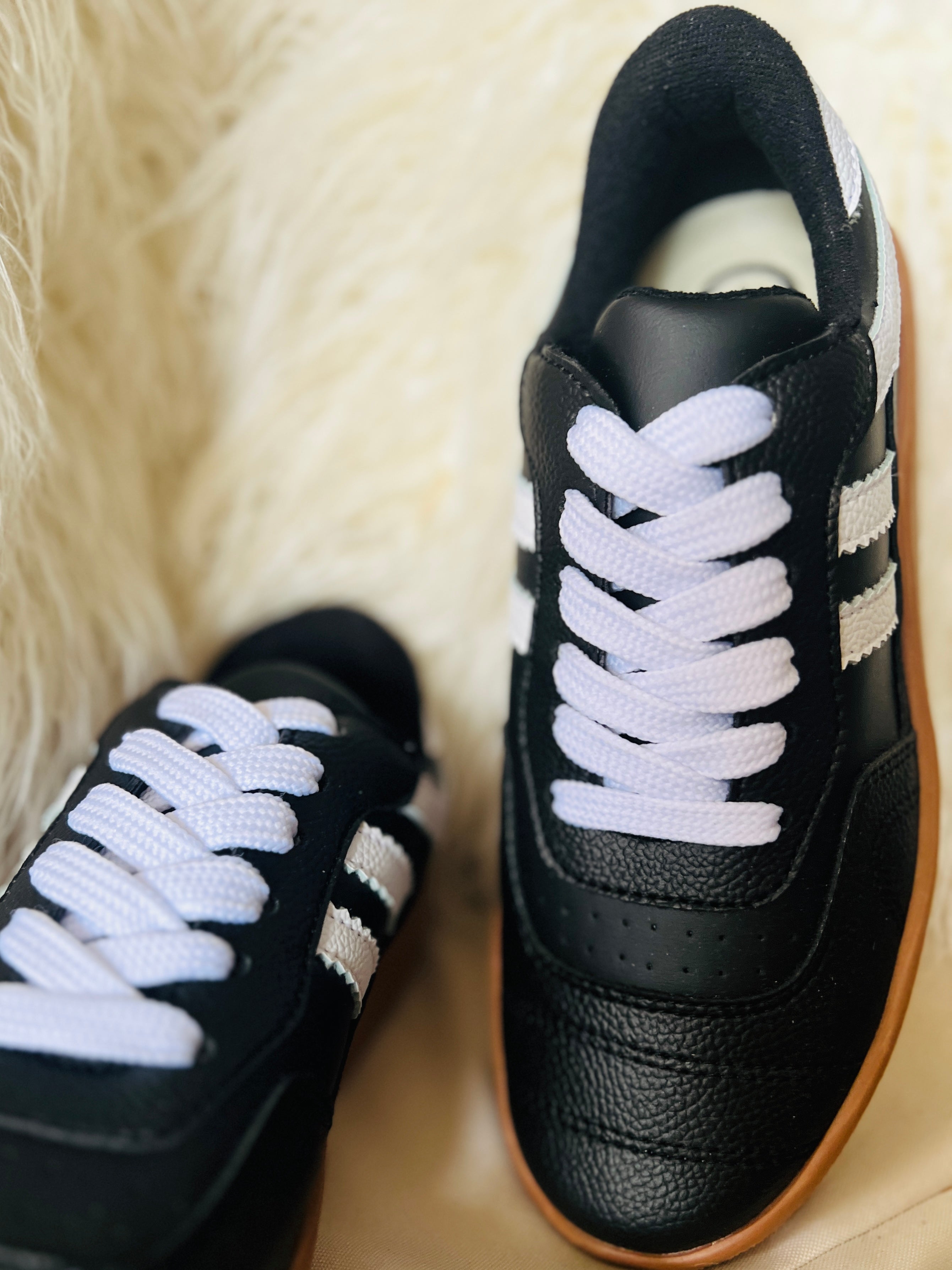 Blackened Ask Me Nicely Sneakers I Gussieduponline – gussied up online
