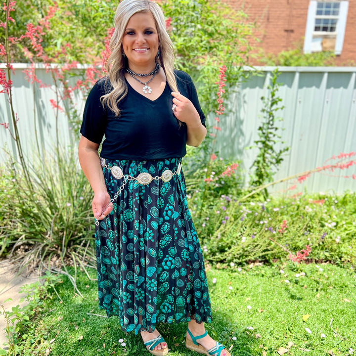 PLUS Concho Kreek Maxi Skirt | gussieduponline