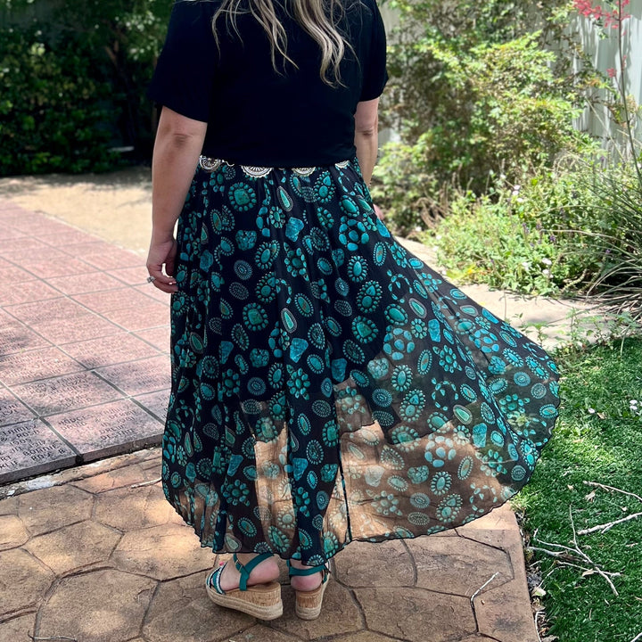 PLUS Concho Kreek Maxi Skirt | gussieduponline