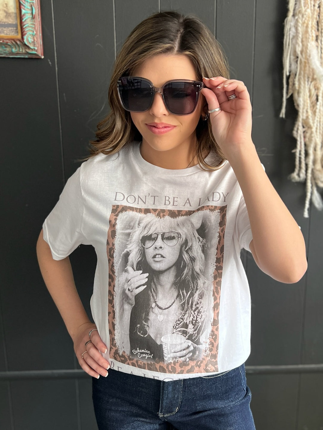 Don't Be A Lady Tee