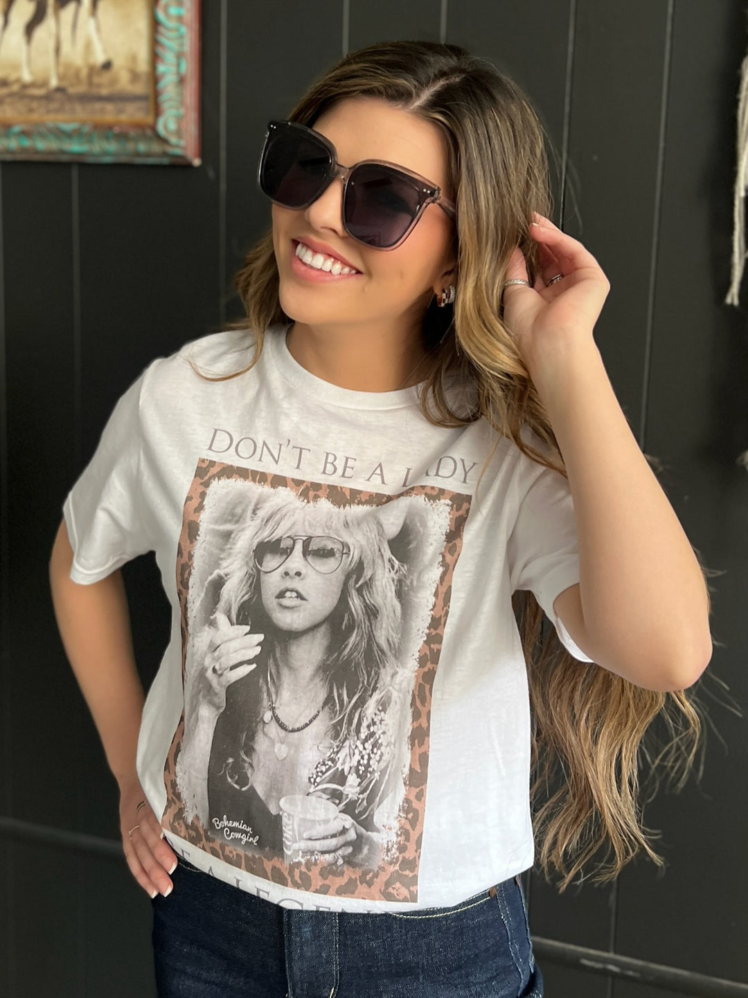 Don't Be A Lady Tee