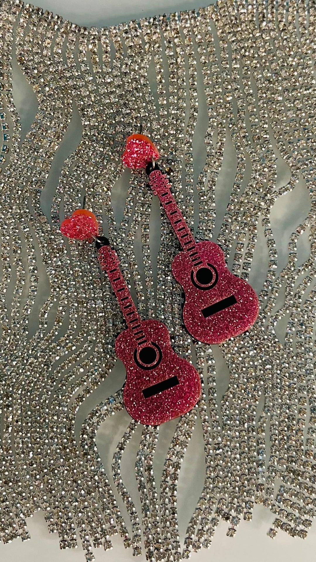 Let's Rock N Roll Girls Earrings | gussieduponline