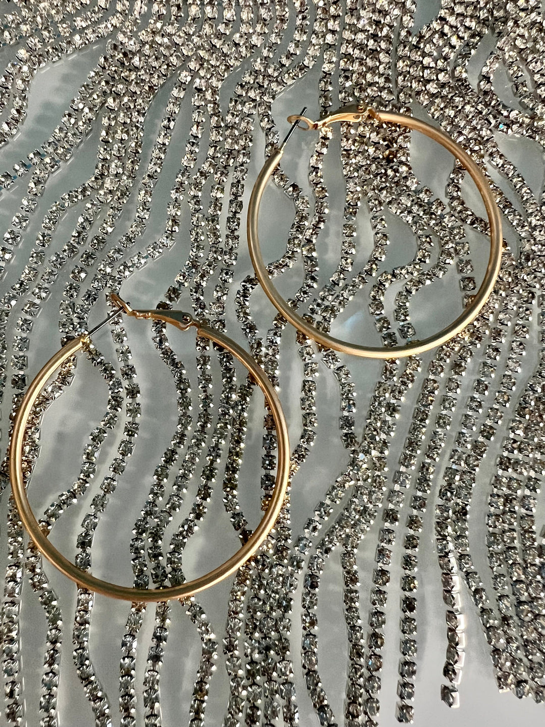 Cleopatra Gold Hoops | gussieduponline