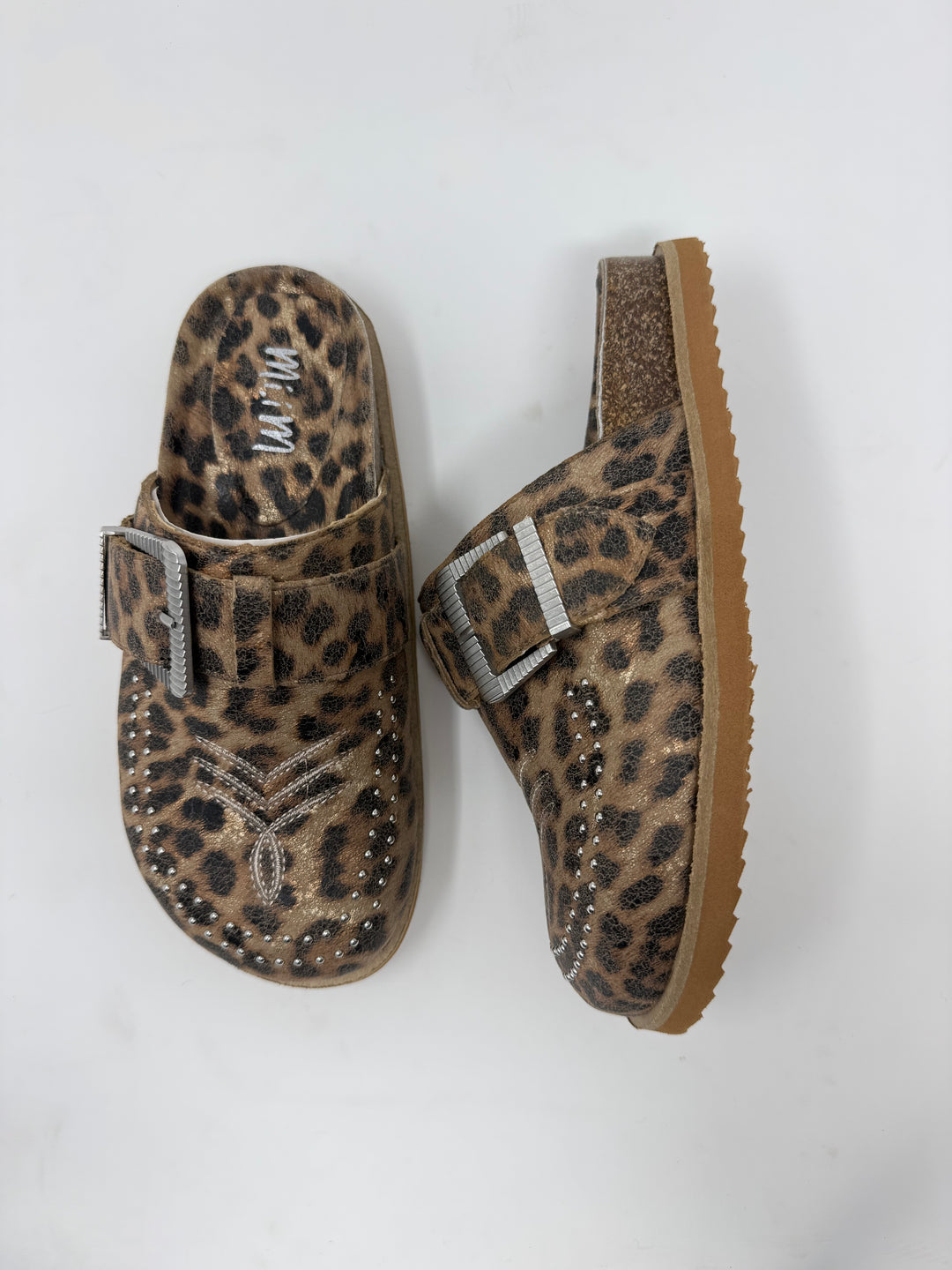 Josephine Leopard Clogs