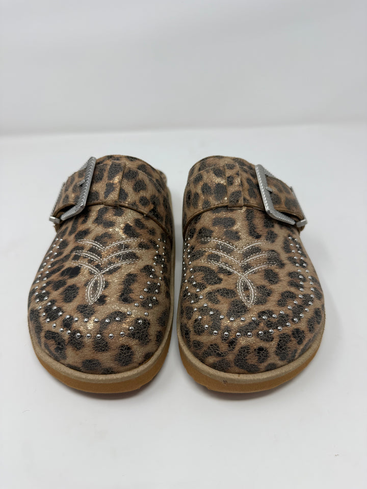 Josephine Leopard Clogs