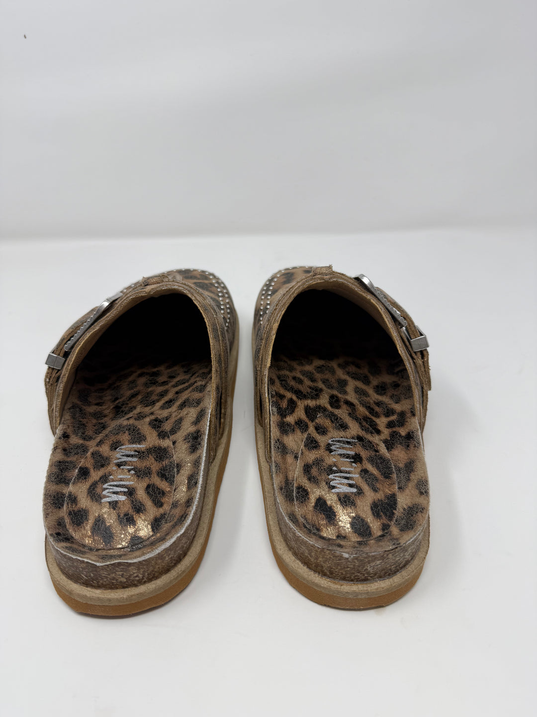Josephine Leopard Clogs