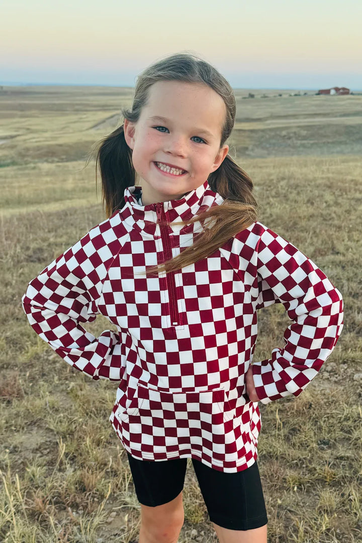 KIDS SK Maroon Pep Rally Pullover
