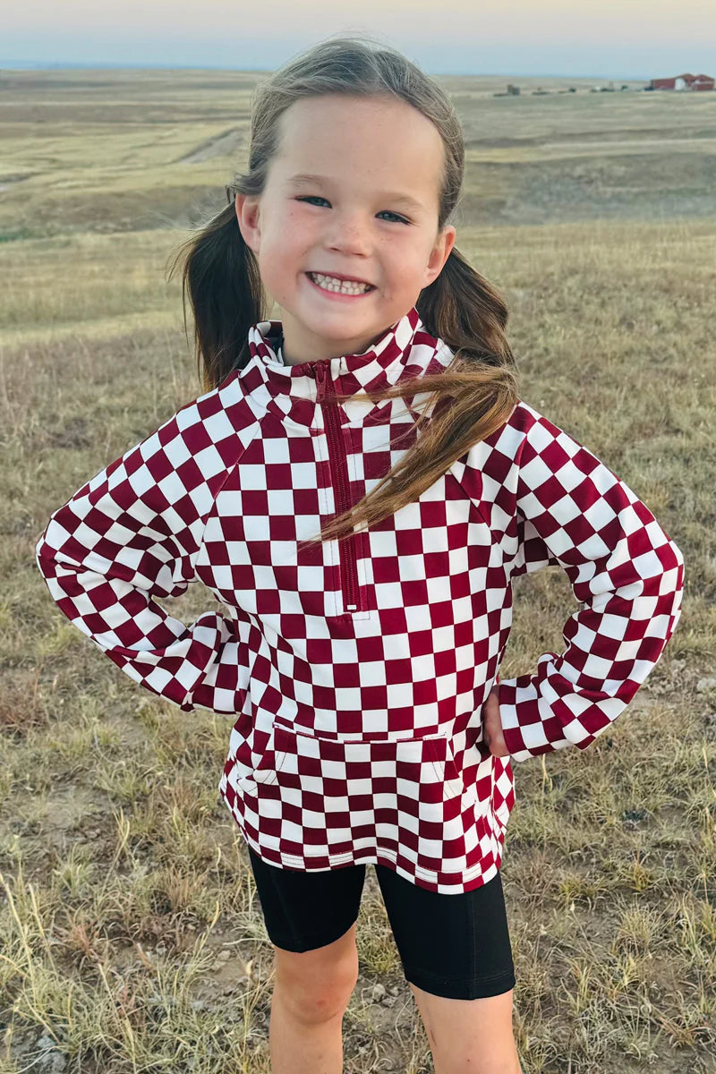 KIDS SK Maroon Pep Rally Pullover