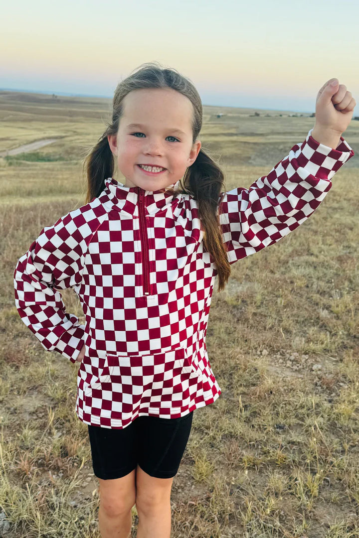 KIDS SK Maroon Pep Rally Pullover