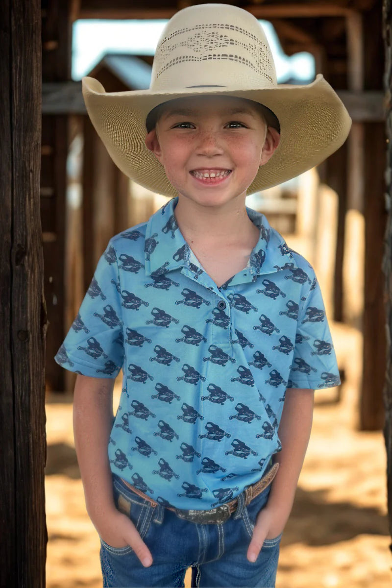 KIDS Spurs On My Boots Polo