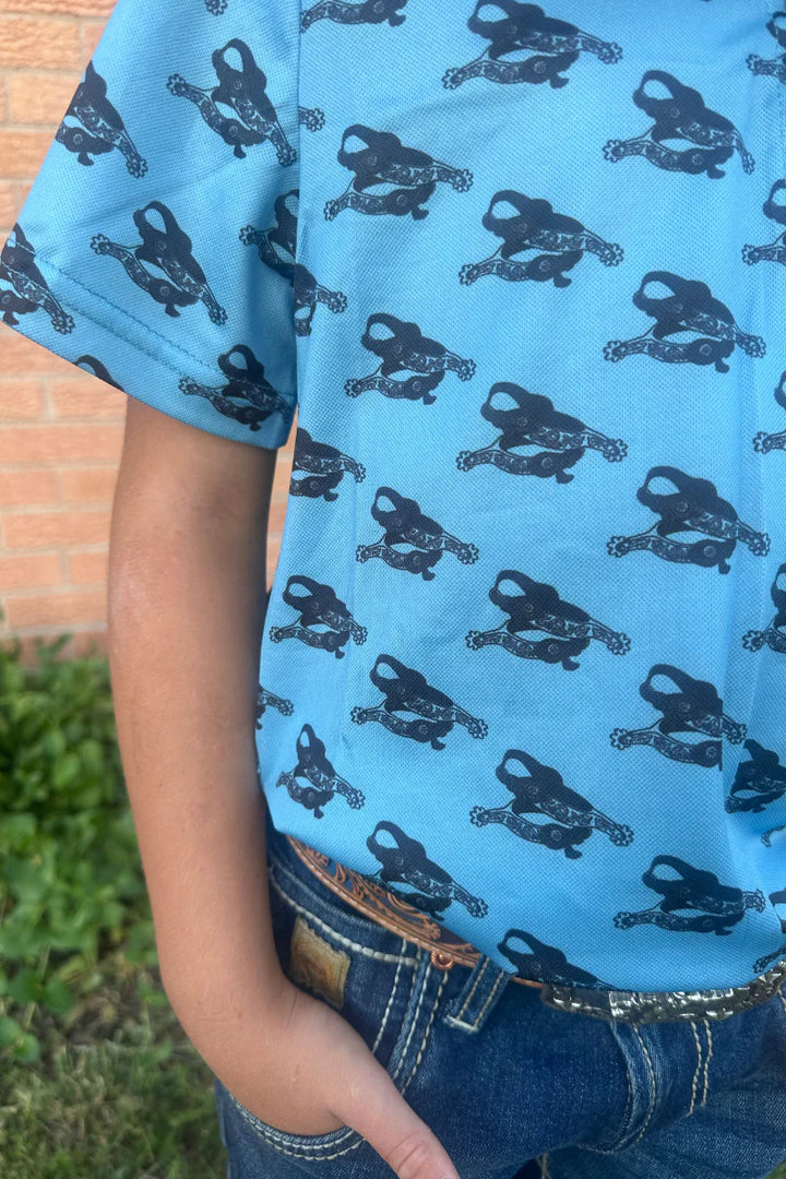 KIDS Spurs On My Boots Polo