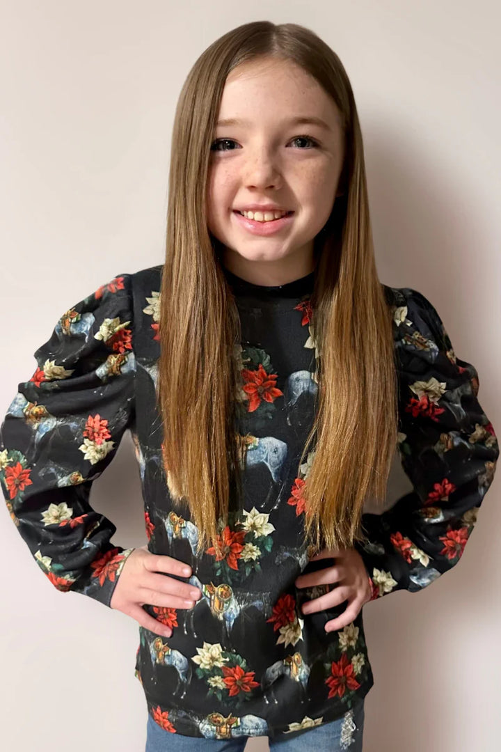 KIDS Sterling Kreek Roan In Bloom Top