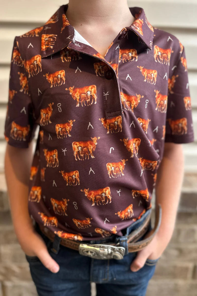KIDS Sterling Kreek Ranch Pair Polo I Gussied Up Online Boutique ...
