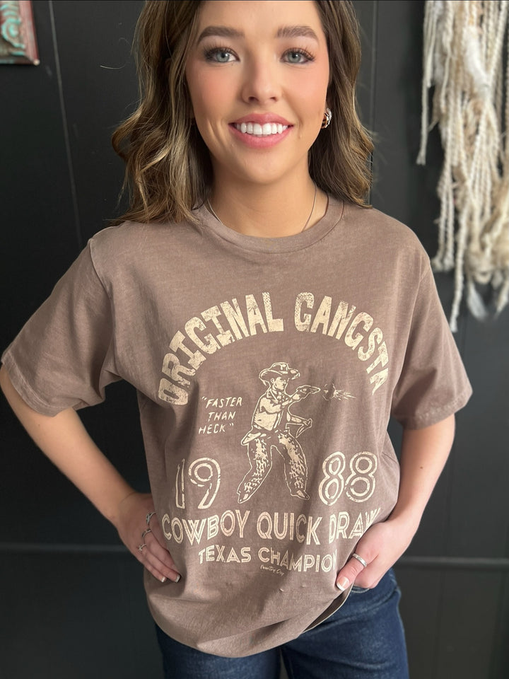 OG 1988 Cowboy Quick Draw Graphic Tee*